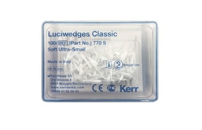 Светопроводящие клинья Luciwedges® Classic, ультраузкие (Soft Ultra-Small), 100 шт.