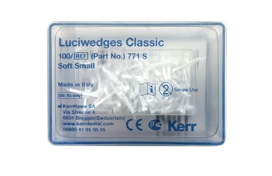 Светопроводящие клинья Luciwedges® Classic, узкие (Soft Small), 100 шт.