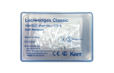 Светопроводящие клинья Luciwedges® Classic, средние (Soft Medium), 100 шт.