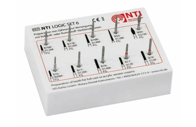 Набор алмазных боров NTI LOGIC SET 6, 10 шт. (NTI, Германия)