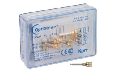 Полировочные щеточки "OptiShine" (с карб. кремния, вогнутой формы), 10 шт.