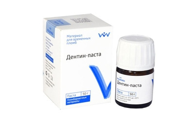 "Дентин - паста" - 50 г. (Владмива, Россия)