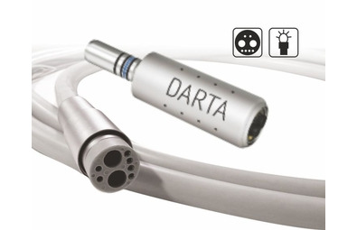 Микромотор стоматологический Darta LED с принадлежностями (подводящий шланг с вращением 8-ми канальный)