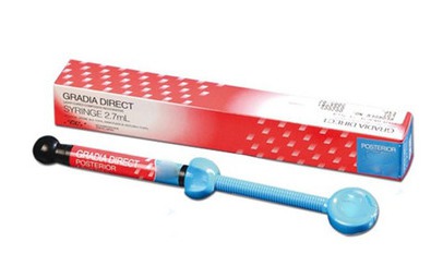 GRADIA DIRECT - постериор, шприц P-WT, 4 гр. (GC, Япония)