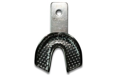 Ложка слепочная Legrin стальная перфорированная XXS, низ