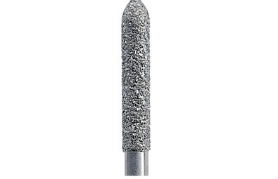 Боры алмазные ТН 879-016SF (сверхмелкая) торпедообразный цилиндр (NTI)