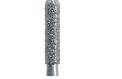 Боры алмазные ТН 881-012SF (сверхмелкая) цилиндр с округленным краем (NTI)