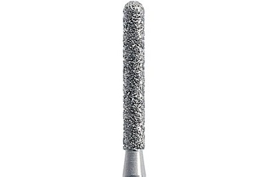 Боры алмазные ТН 882-014F (мелкая) цилиндр с округленным краем (NTI)
