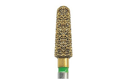 Боры алмазные ABACUS ТН Z855-25C (грубая) конус с округленным краем (NTI)