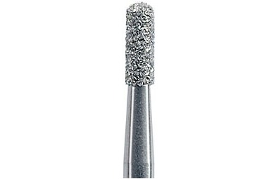 Боры алмазные ТН 838-009M (средняя) цилиндр с округленным краем (NTI)