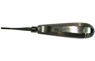 Элеватор (Люксатор) Legrin L-3S - прямое лезвие, 3 мм (Пакистан)