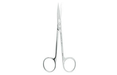 Ножницы десневые, изогнутые, 12 см (ASA DENTAL)