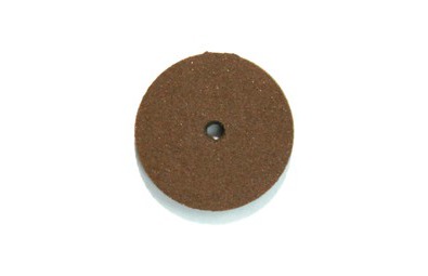 Полир для предварительной полировки, круг, немонтированый, коричневый, d=17мм (Kenda)