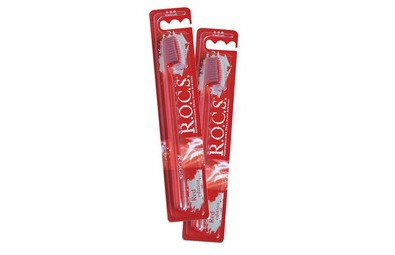 Зубная щетка РОКС Red Edition Classic средняя