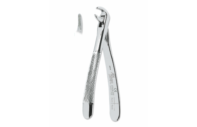 Щипцы № 74N для удаления корней нижней челюсти, узкие (ASA DENTAL, Италия)